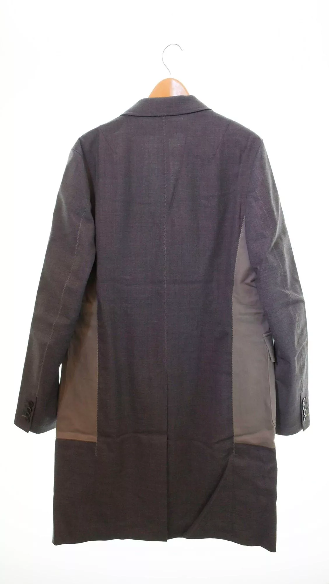 Junya Watanabe Light Jackets Junya Watanabe Jacket Switching Polyester Long Length Gray