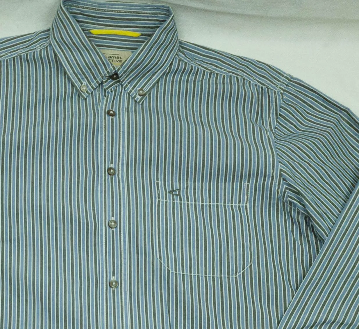camel active Shirts Button Ups MENS CAMEL ACTIVE SHIRT LONG SLEEVE SIZE M Multi