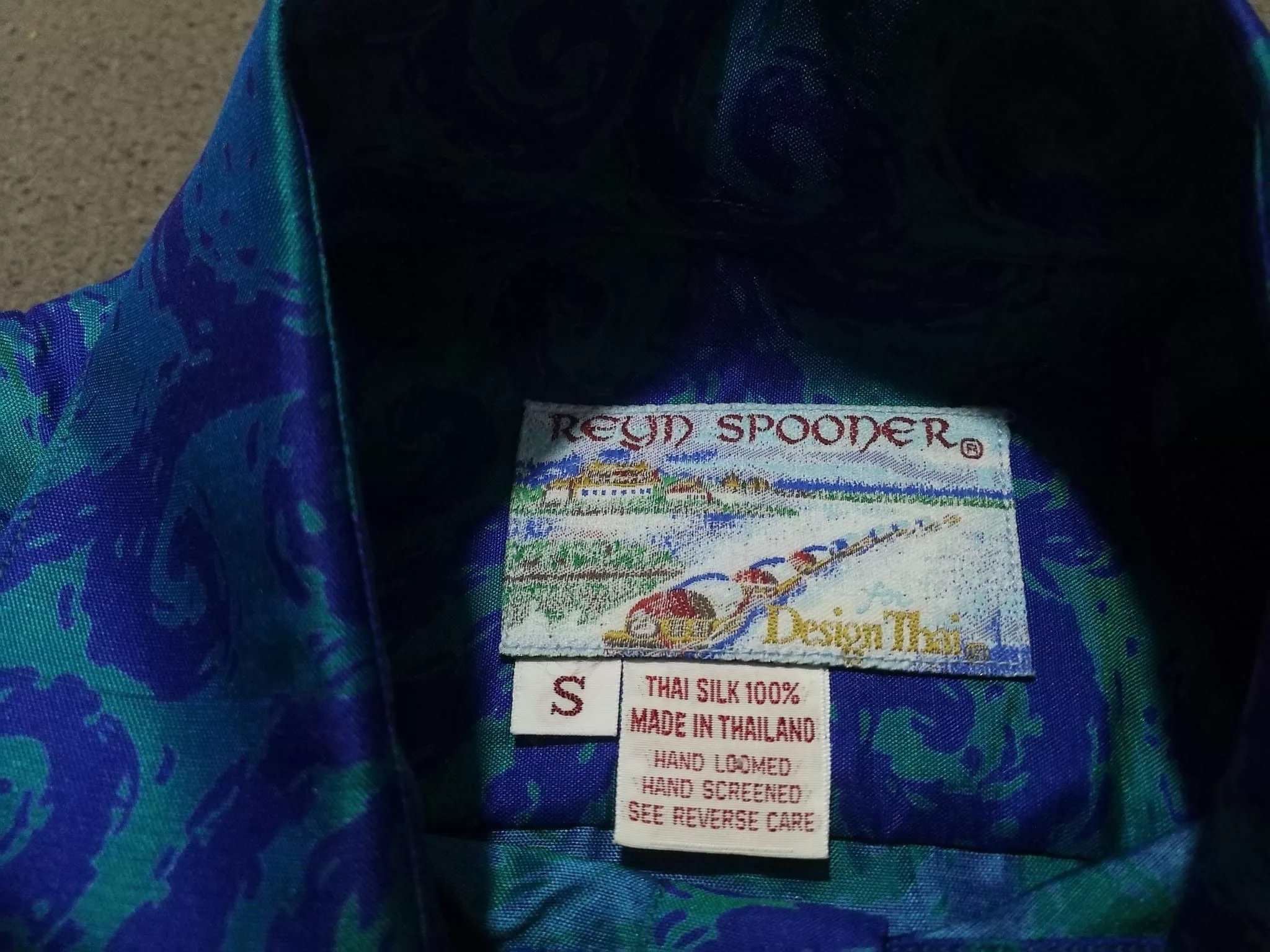 Reyn Spooner Shirts Button Ups RARE Reyn Spooner Thai silk S Multi