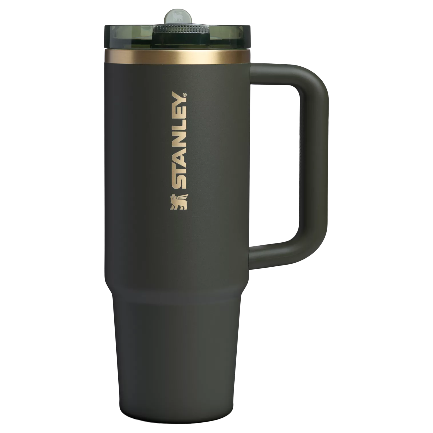 The Stanley Quencher ProTour Flip Straw Insulated Tumbler 30 Oz in Cypress Green
