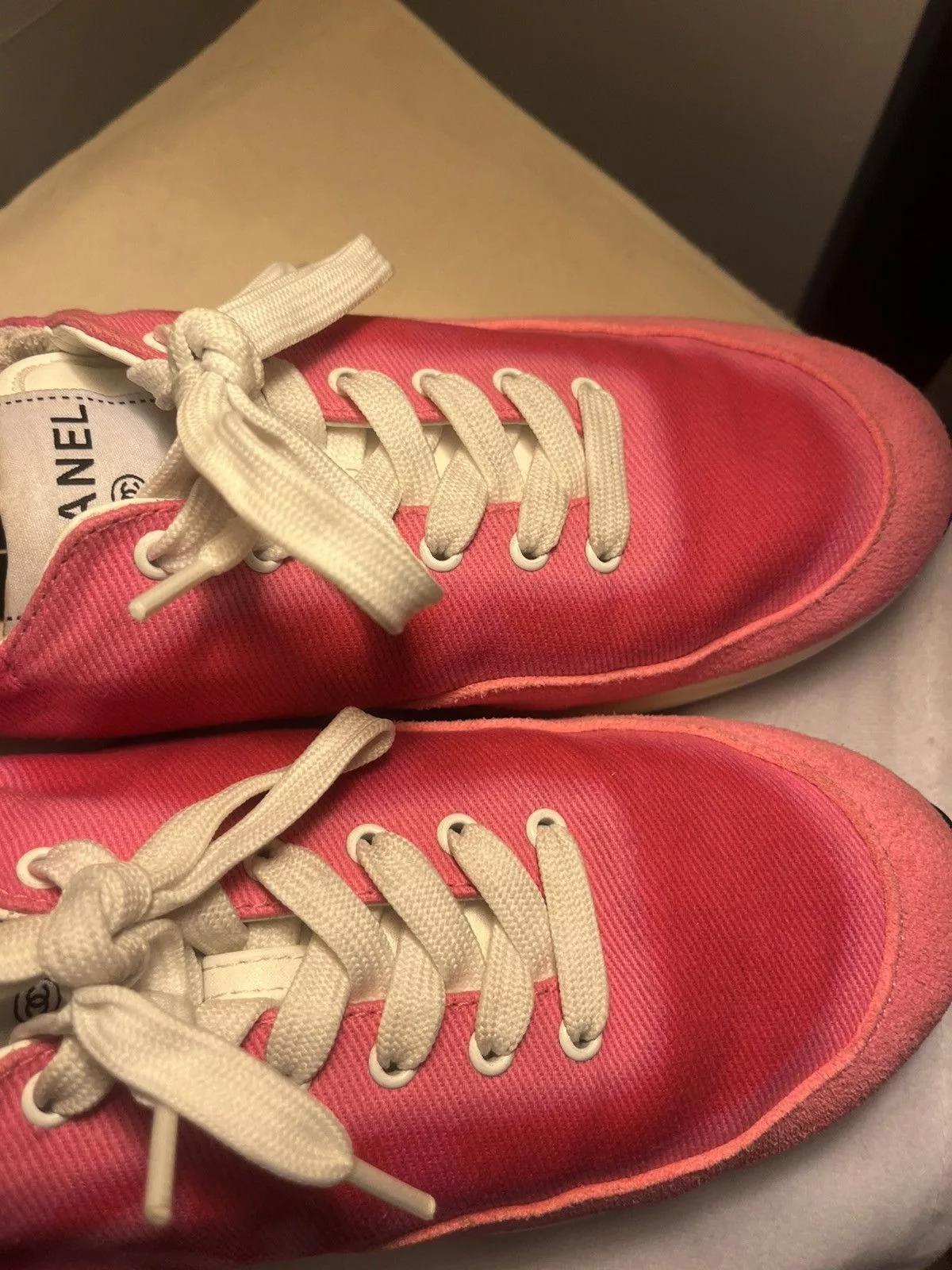 Chanel Low Top Sneakers Chanel Trainer Sneaker Pink
