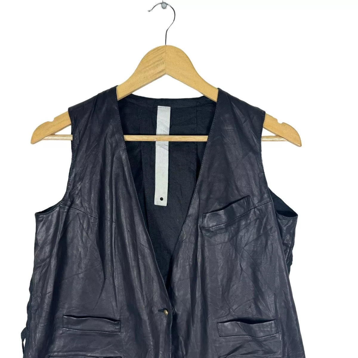 Isaac Sellam Experience Vests 🔥ISAAC SELLAM EXPERIENCE LAMBSKIN BLACK VEST