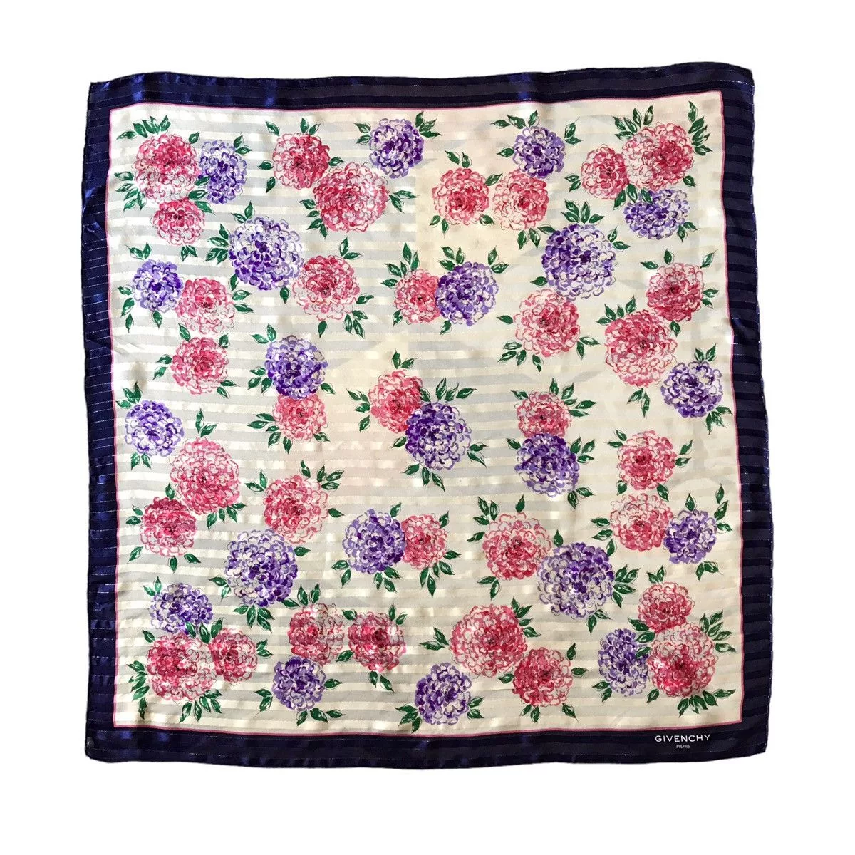 Givenchy Scarves Givenchy Paris Authentic Vintage Floral Silk Scarf Multi