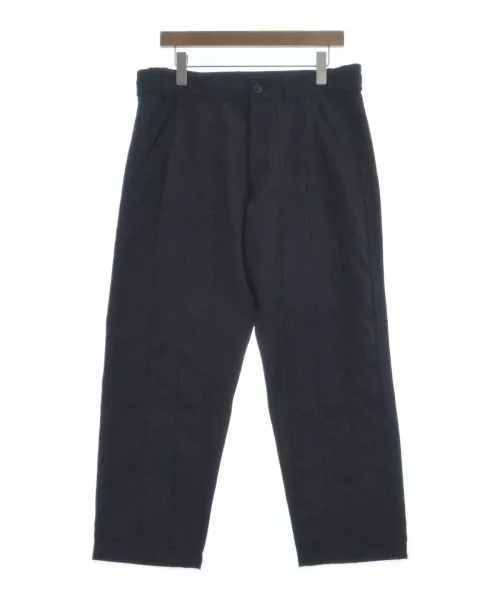 Comme des Garcons SHIRT Cropped Pants Tuck Polyester Plain Navy Blue