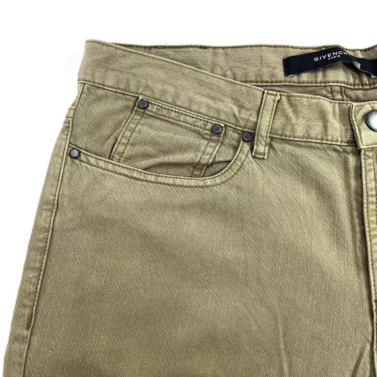 Givenchy Denim Givenchy × Vintage Vintage Givenchy Jeans Green Luxury
