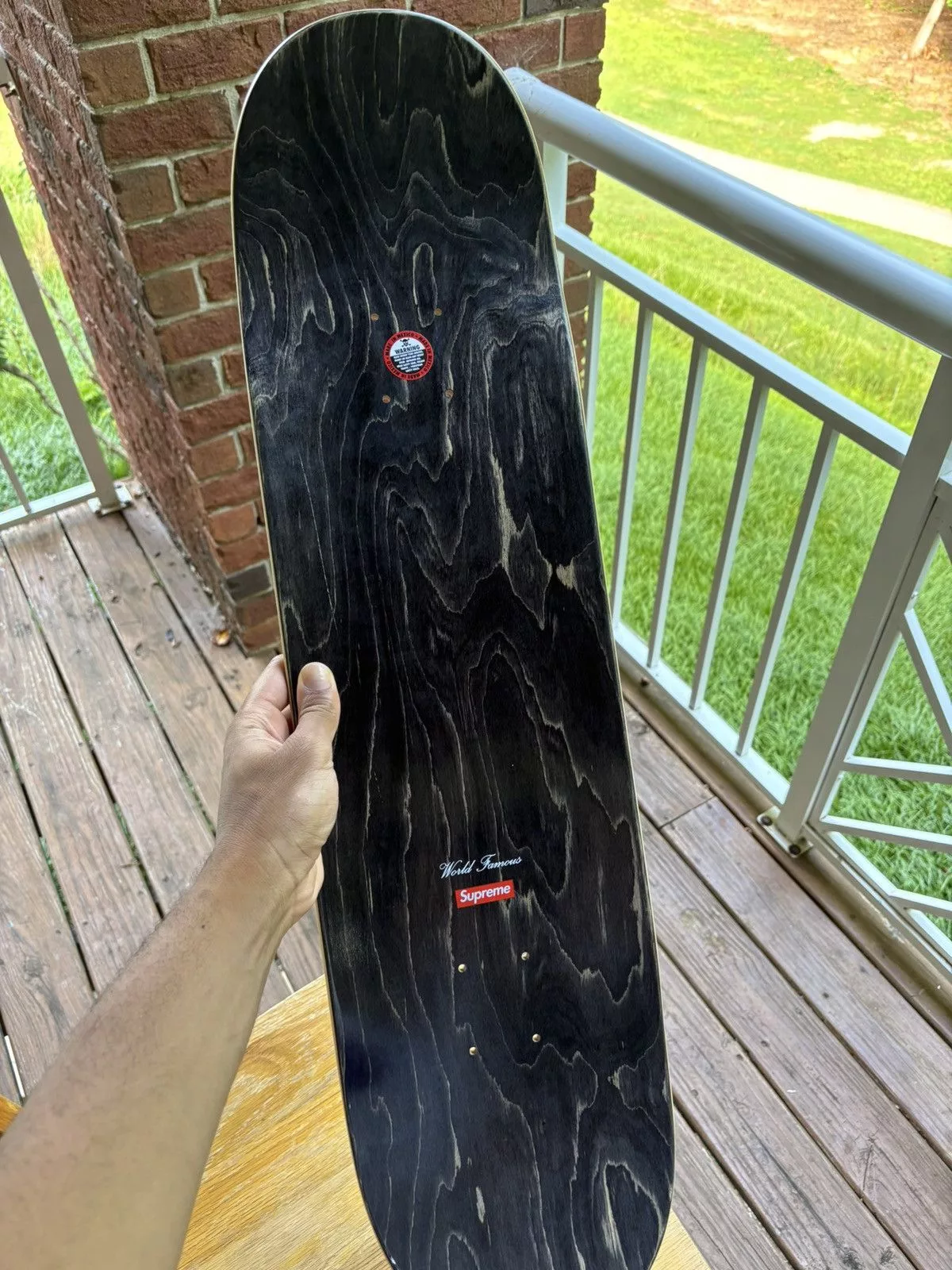 Supreme Supreme Supreme skate board Yellow