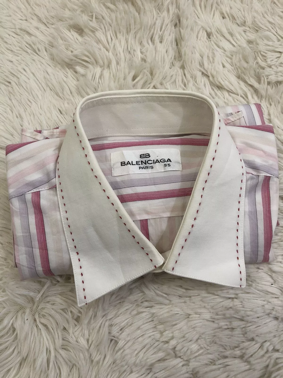 Balenciaga Shirts Button Ups Balenciaga Button Up Shirt Multi
