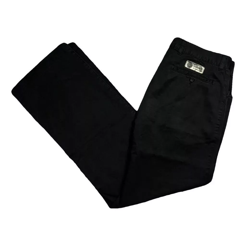 Versace Sweatpants Joggers Versace Pants Black Size 34