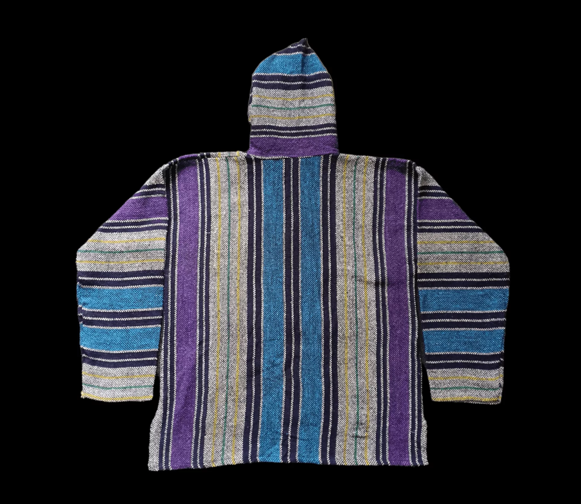 Baja East Light Jackets Baja East × Native × Vintage Baja Senor Q Inc Hoodie Sweater Size XL Multi