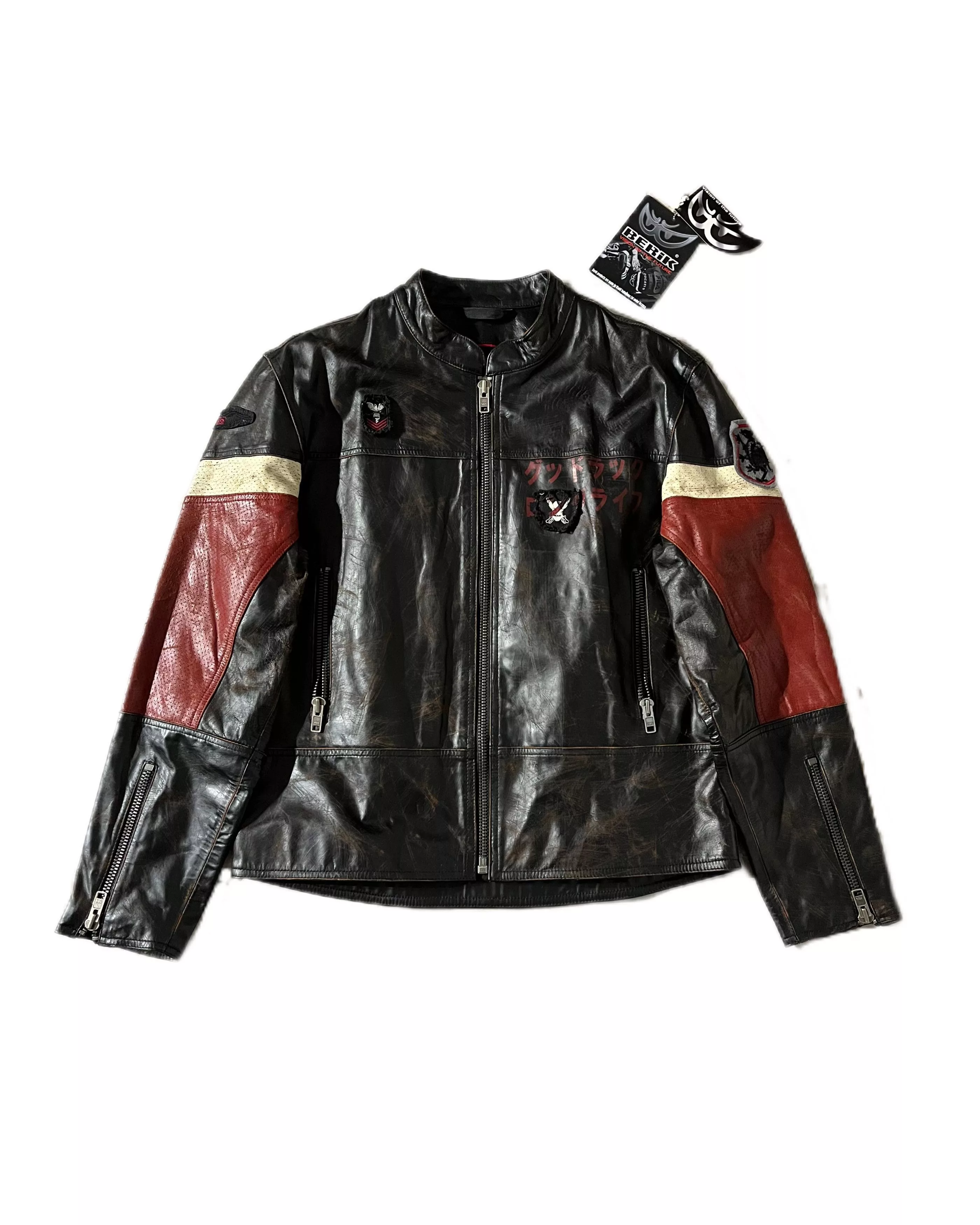 Other Leather Jackets Other Berik Biker Leather Jacket Black