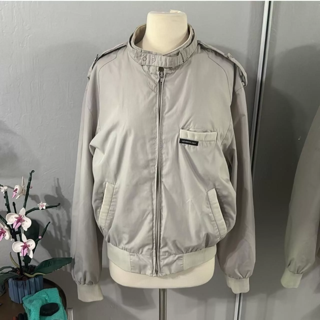 Members Only Light Jackets Members Only × Vintage Vintage Members Only Lightweight Jacket Brown