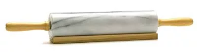 Marble Rolling Pin with Stand