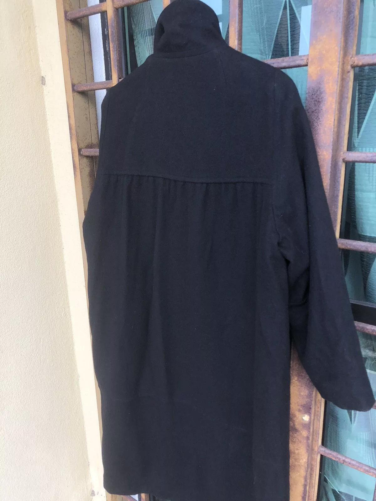 Dries Van Noten Coats Dries Van Noten Wool Long Coat Black