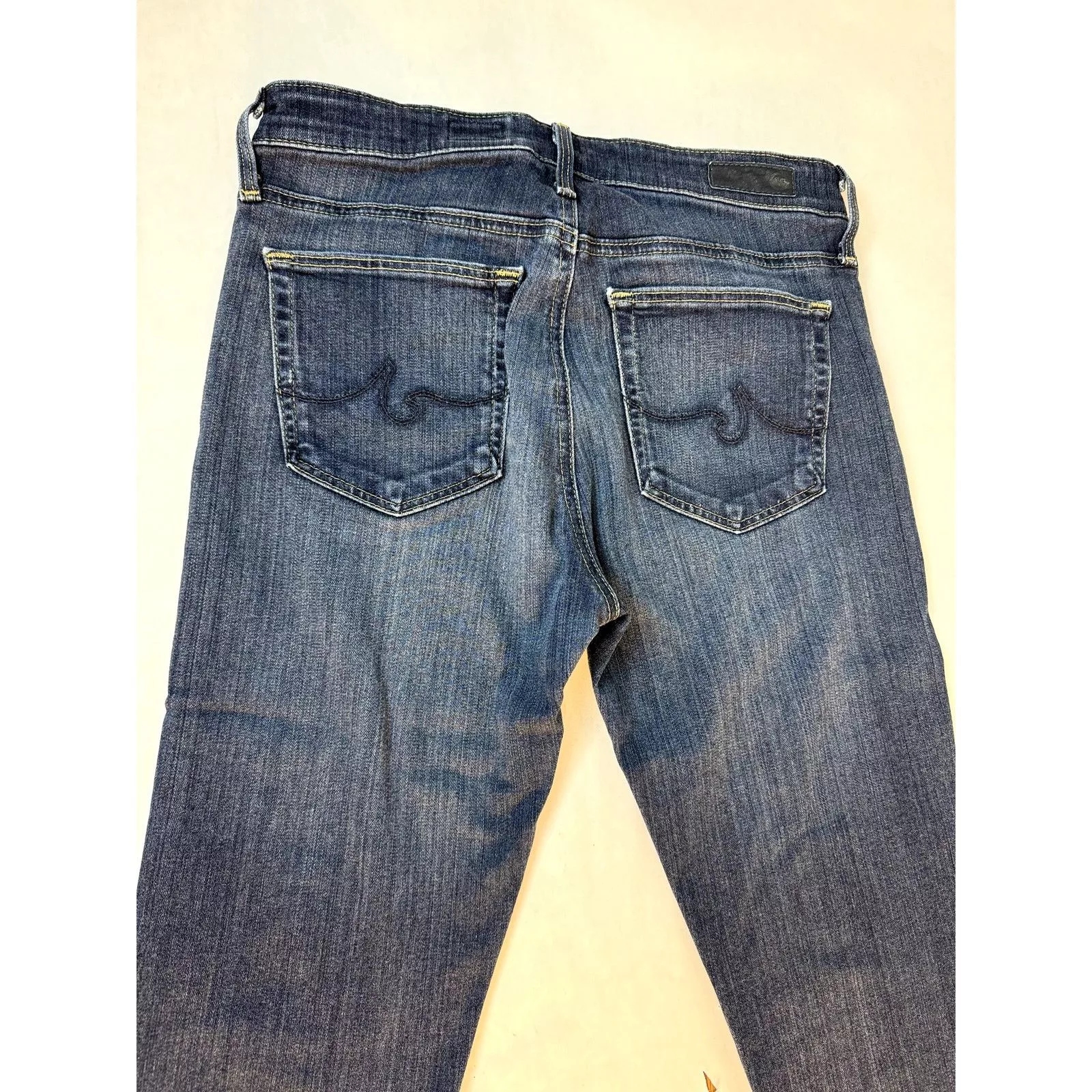 AG Adriano Goldschmied Jeans Farrah Skinny High Rise - 27 Blue