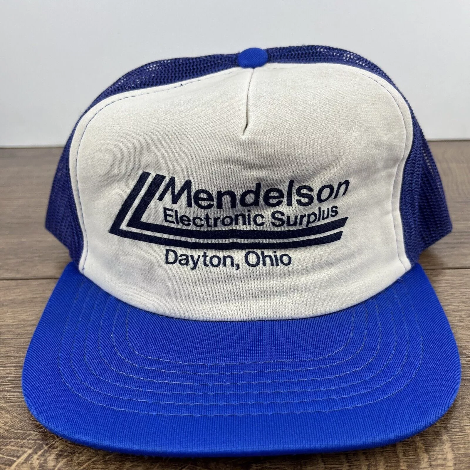 Other Hats Other Mendelson Electronic Surplus Blue Hat Snapback Adjustable Da