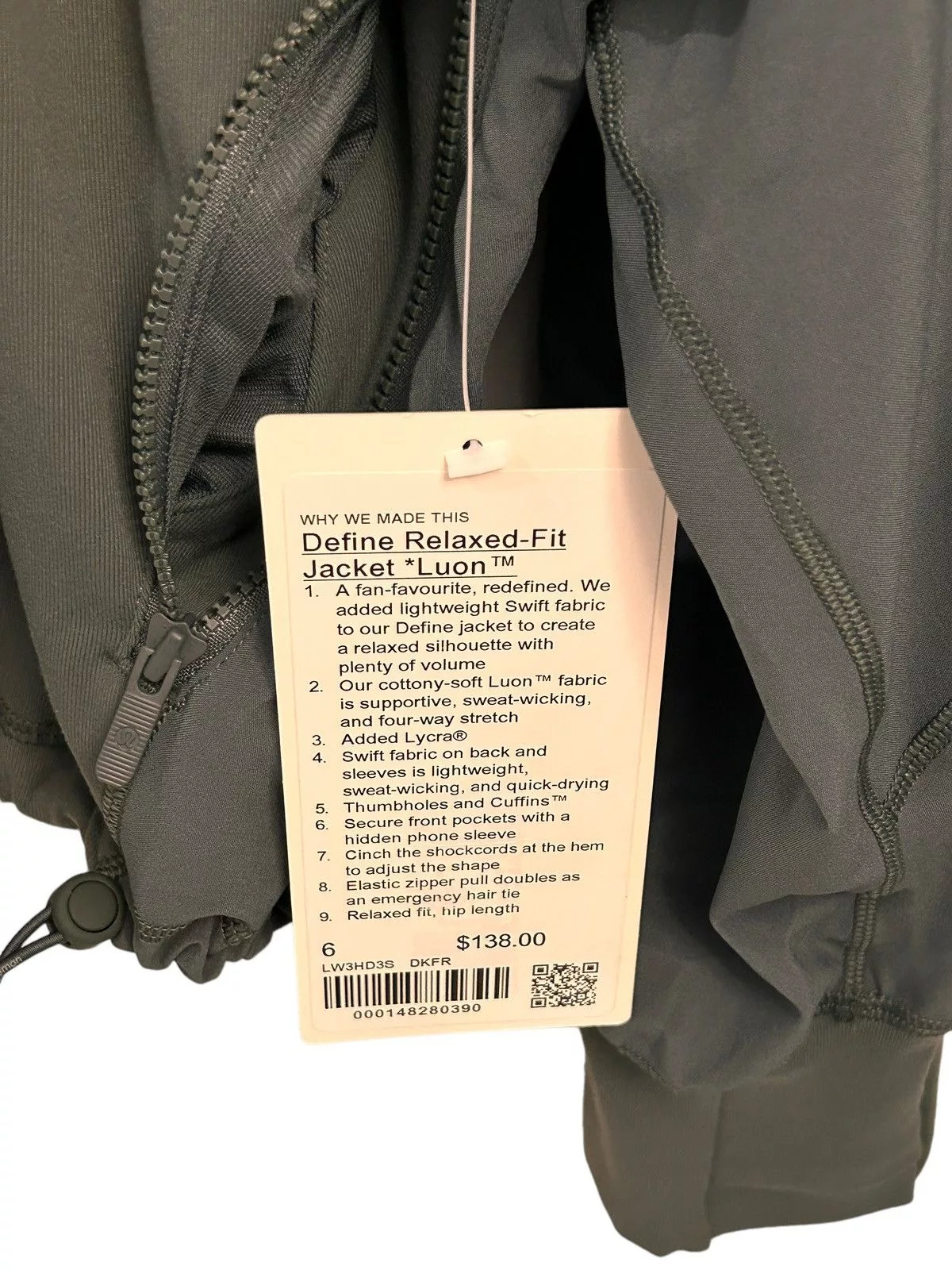 Lululemon Jackets Lululemon Define Relaxed-Fit Jacket 6 Dark Forest Green