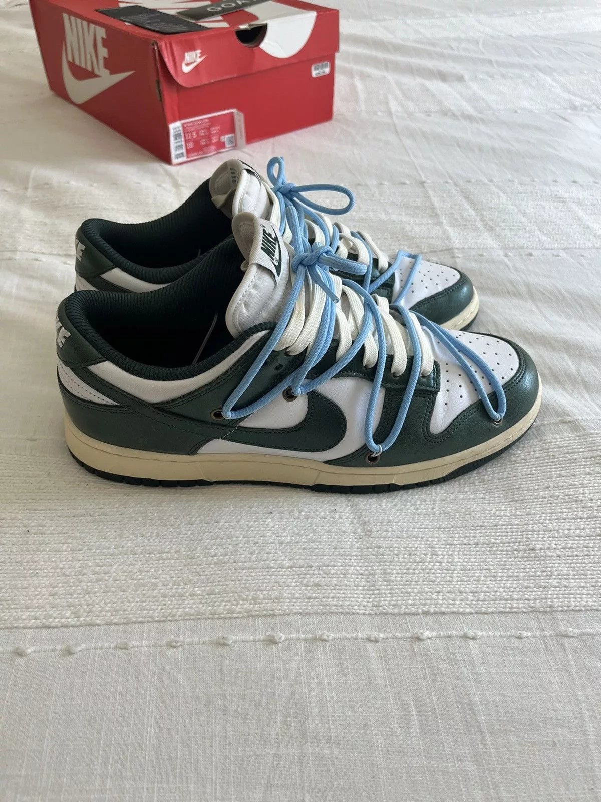 Nike Low Top Sneakers CUSTOM NIKE DUNK Green