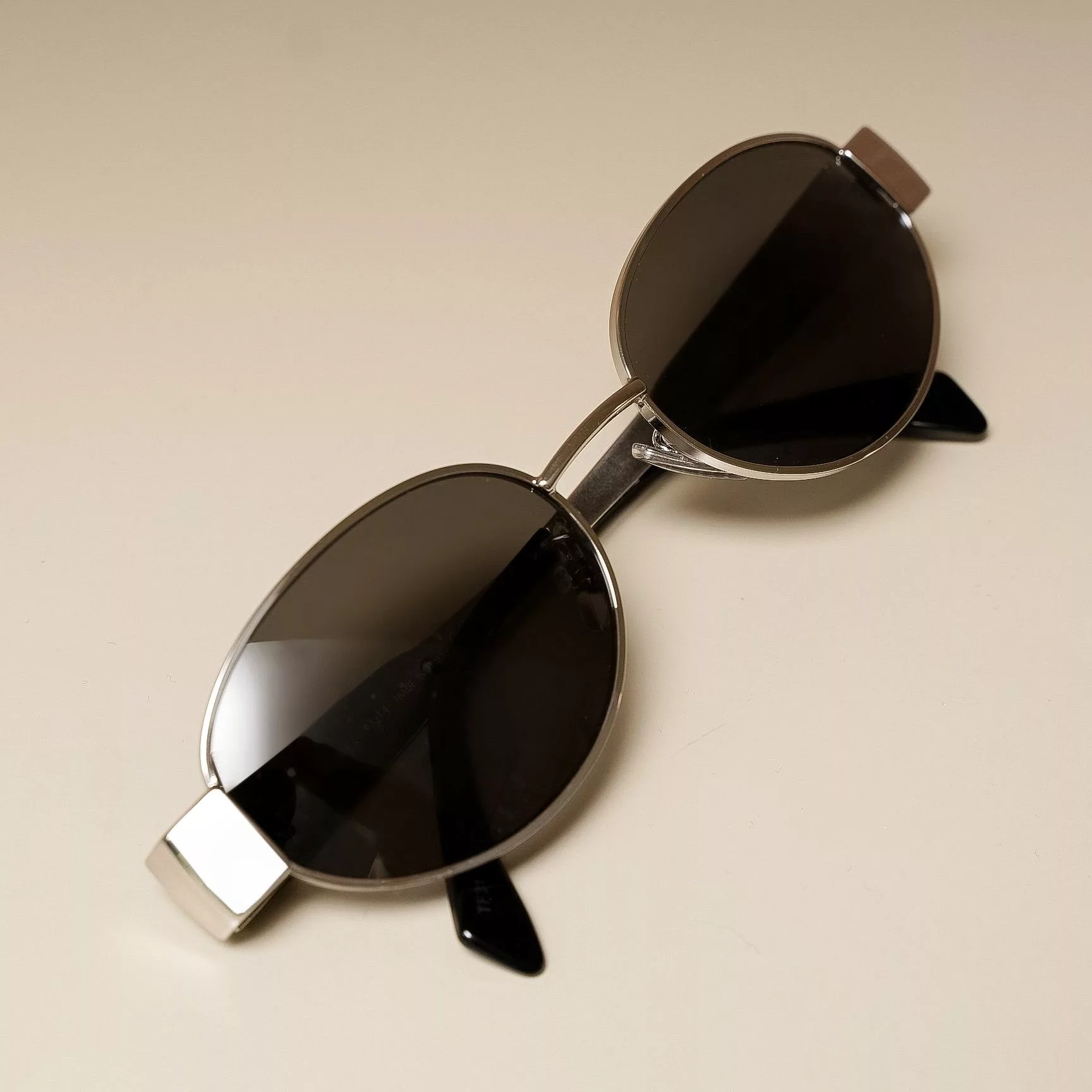 Celine Glasses CELINE Triomphe Metal SILVER
