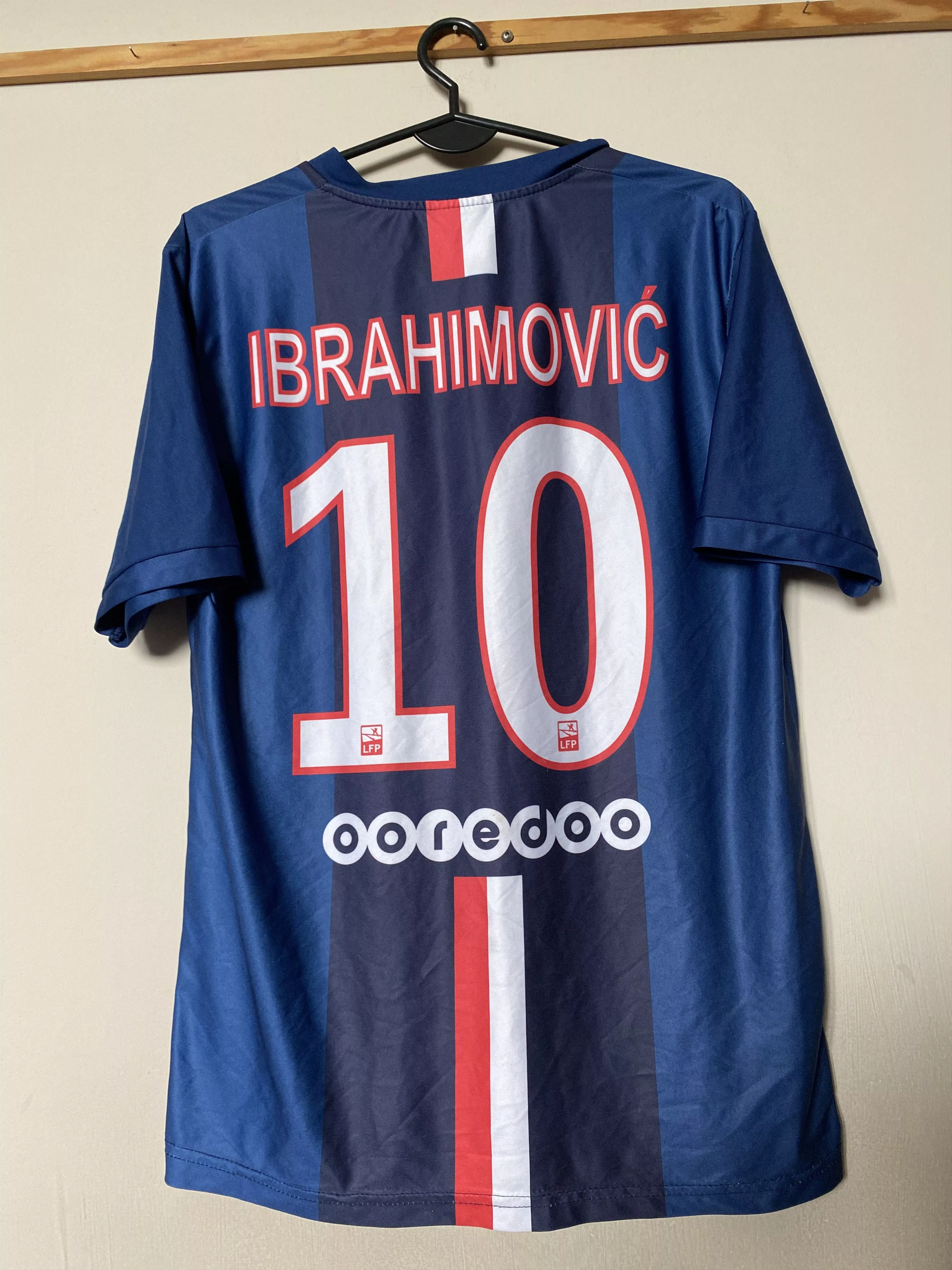 Other Jerseys Other PSG #10 IBRAHIMOVIC 2014 - 2015 M/ - UNIQUE Blue