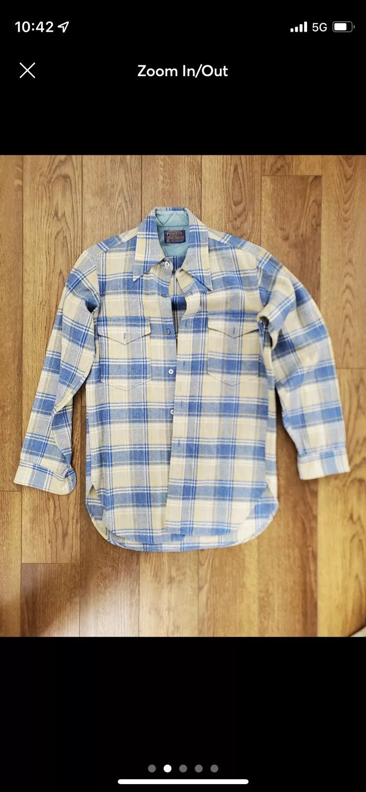 Pendleton Shirts Button Ups Vintage Pendleton button up made in USA White