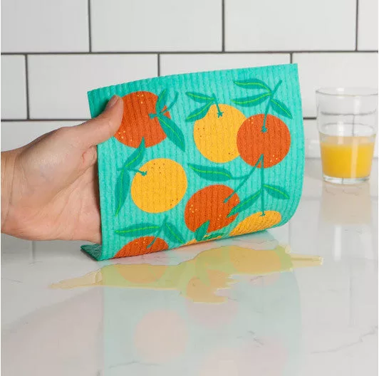 Swedish Dishcloth Oranges