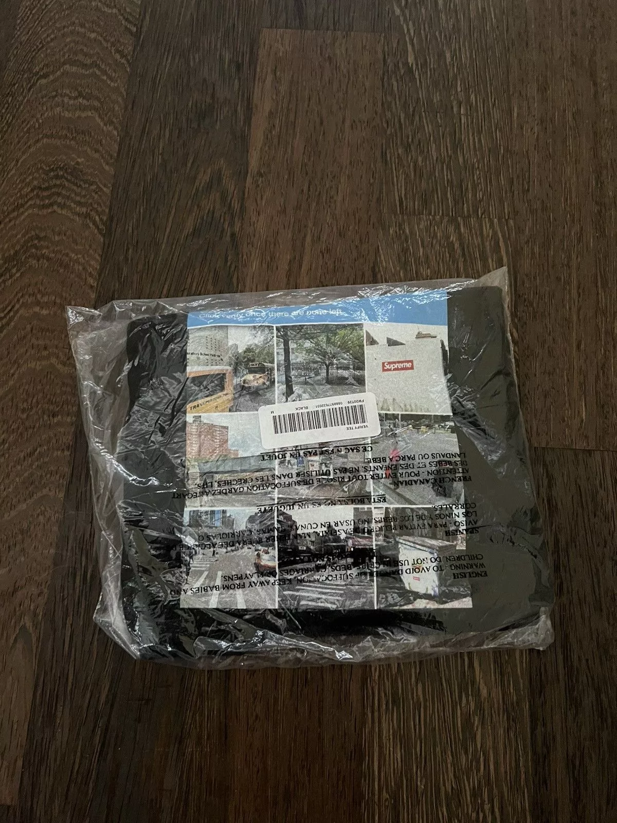 Supreme Short Sleeve T Shirts Supreme Verify Tee Black