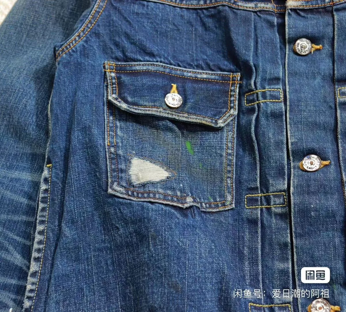 Visvim Shirts Button Ups VISVIM 19SS SS 101 JKT JUMBO DRY DMGD-1005 DRY5 Blue