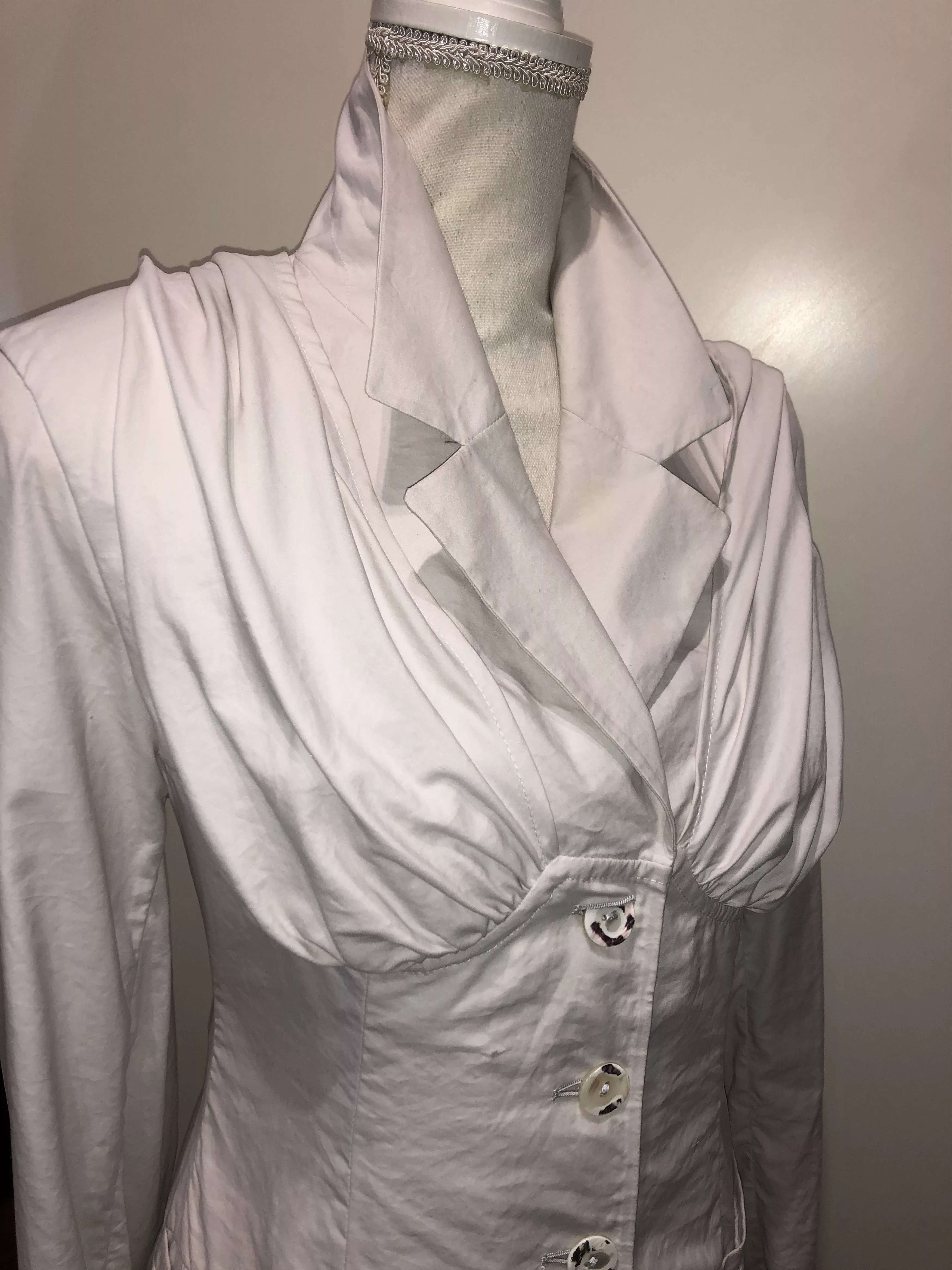 Calugi e Gianelli Jackets Calugi e Gianelli Open backside hooded Jacket Beige