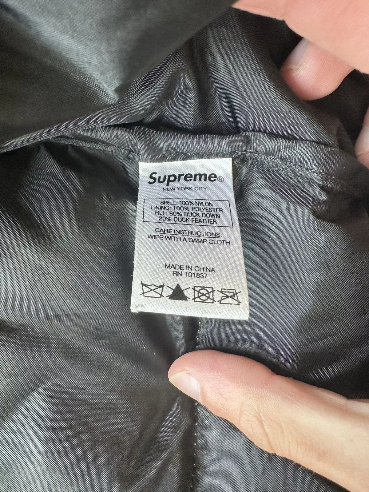Supreme Heavy Coats Supreme Yellow Puffer Reflective