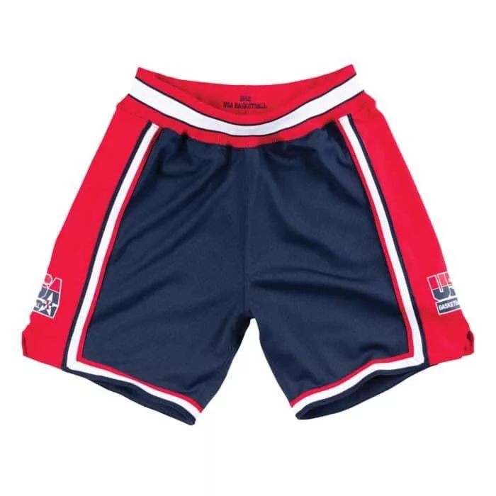 Mitchell & Ness Shorts Mitchell & Ness Mitchell ness USA dream team Olympic 92 authentic shorts Blue