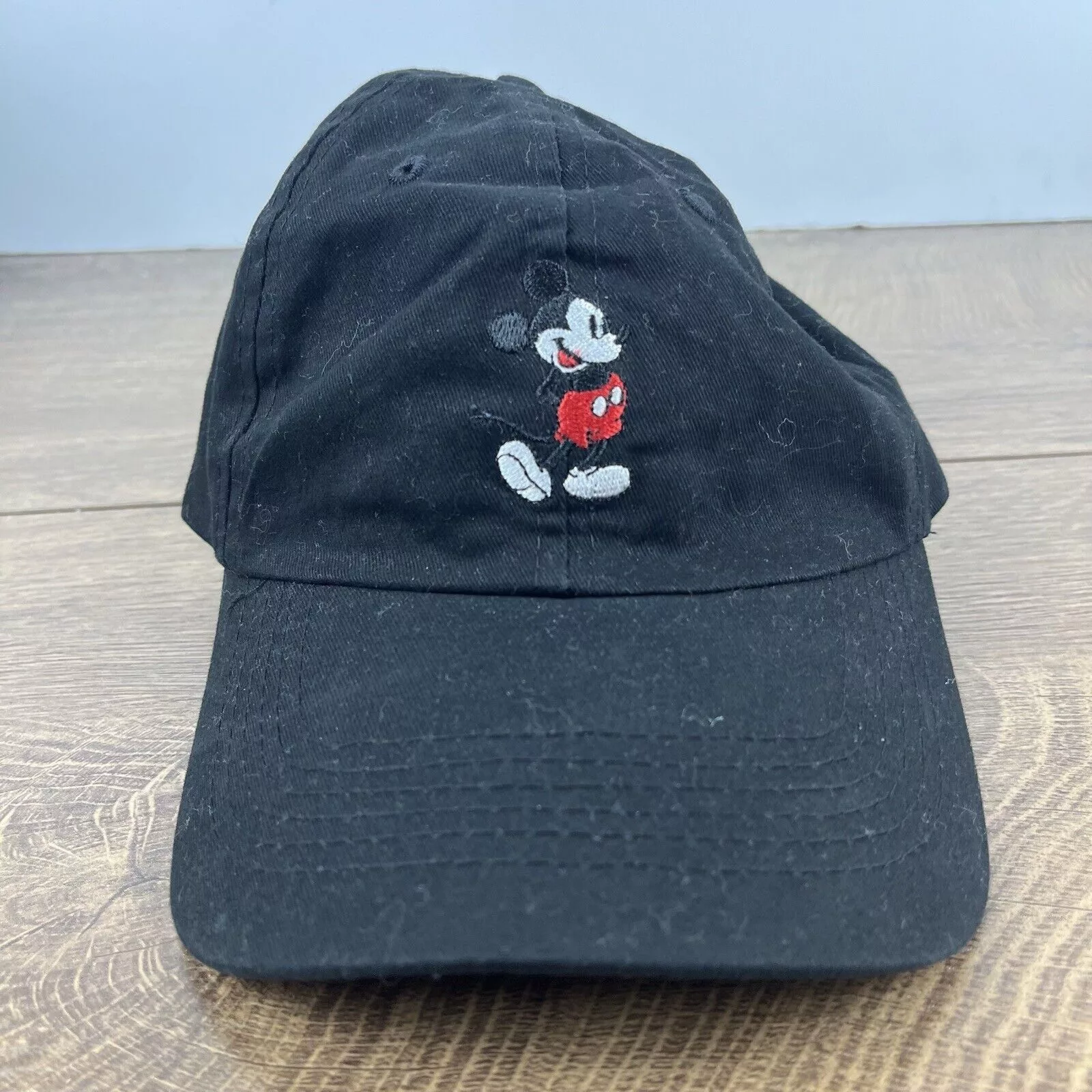 Other Hats Other Mickey Mouse Hat Black Cap Adjustable Mickey Hat Black Adult