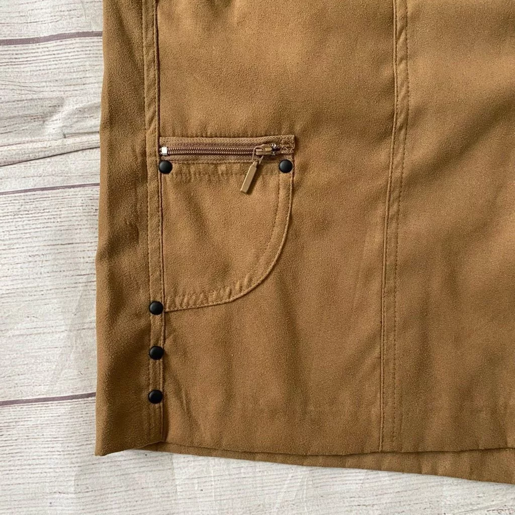 Other Shorts Other Jamie Sadock women 12 microfiber multi pocket golf shorts br Brown