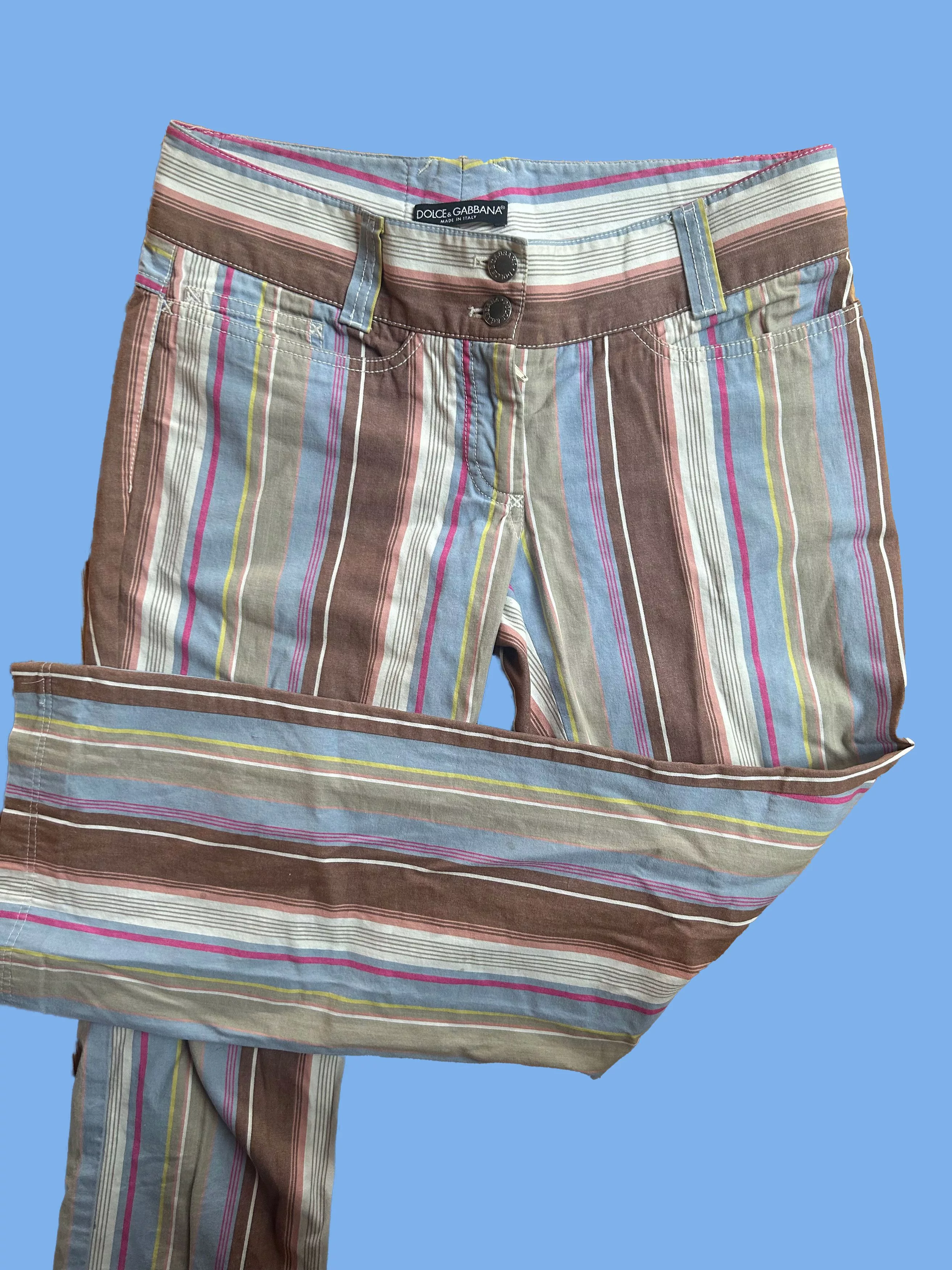Dolce & Gabbana Pants Vintage Dolce & Gabbana Rainbow Pants Multi