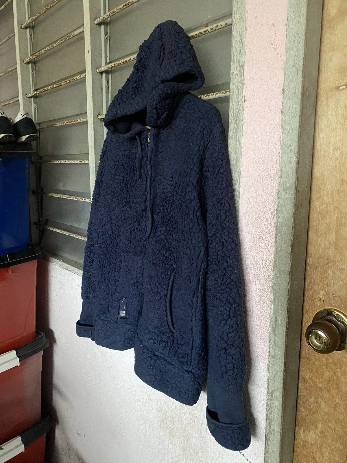 Sierra Designs Light Jackets Sierra Designs ⚡️Steals⚡️ Sierra Design Deep Pile Hoodies Jacket Blue Gorpcore