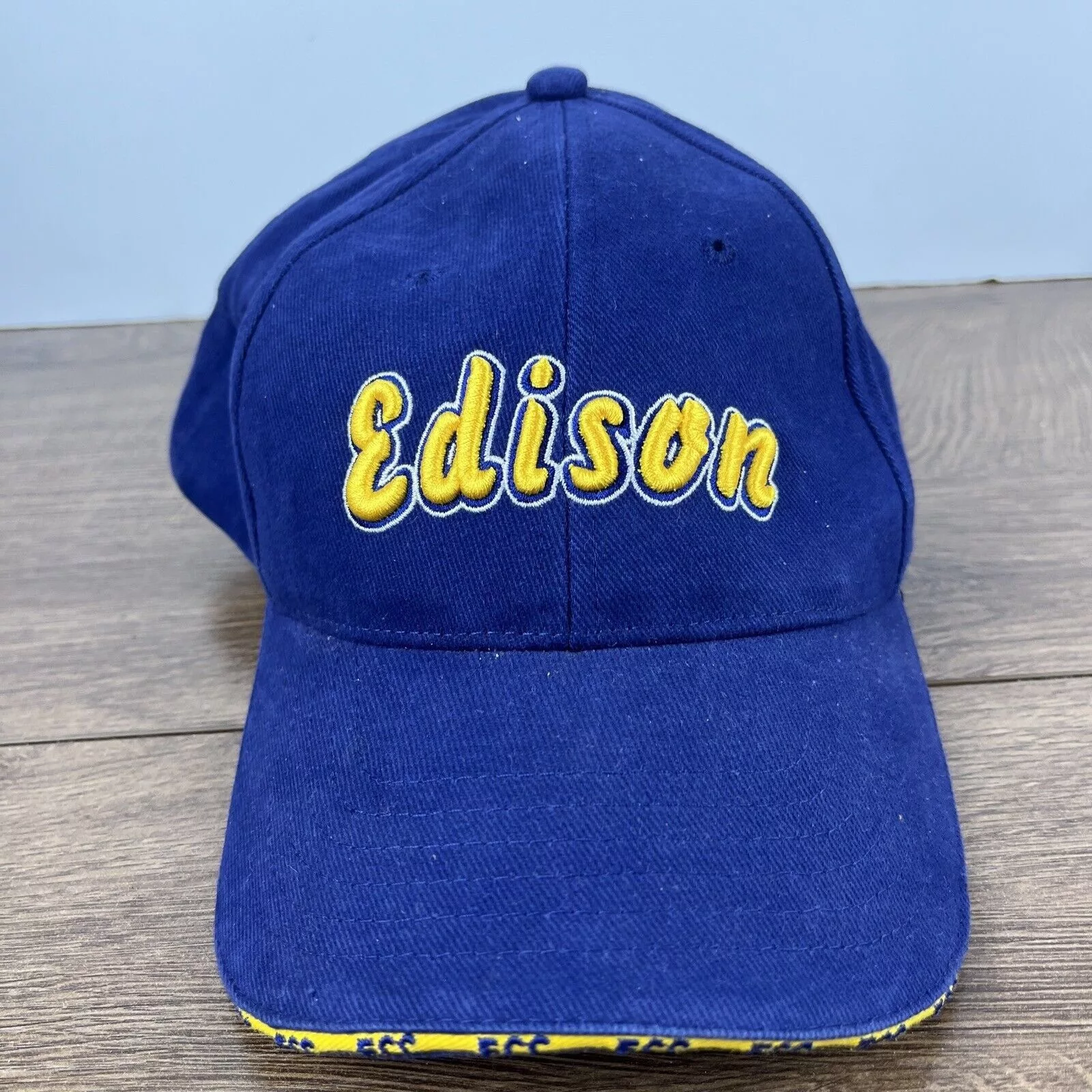 Other Hats Other Edison Blue Streaks Hat Edison High School Hat Adjustable Ad