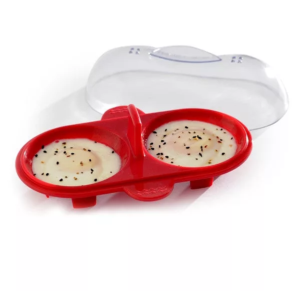 Red Double Egg Poacher