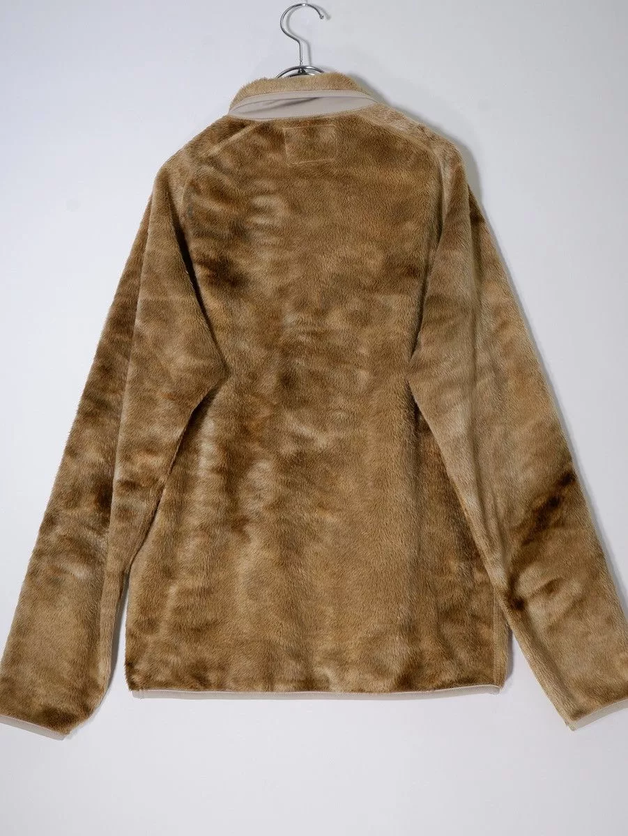Needles Light Jackets Needles Jacket Fur Fleece Piping Polyester Beige