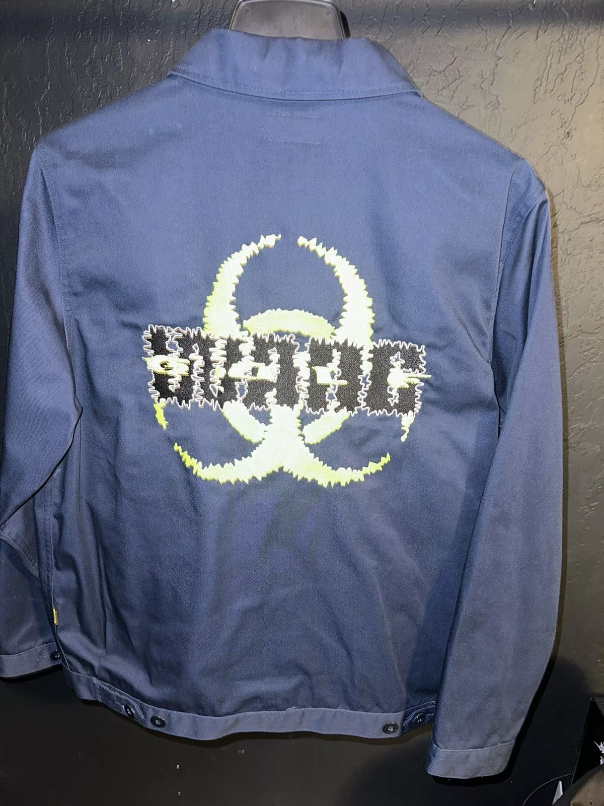 Golf Wang Light Jackets Tyler the creator golf wang biohazard work jacket Blue
