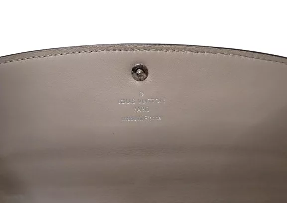 Louis Vuitton Wallets Louis Vuitton Iris Galet Mahina Beige Wallet