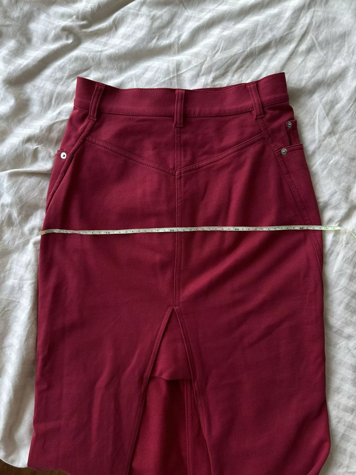 H&M Maxi Skirts H&M skirt HM STUDIO Red