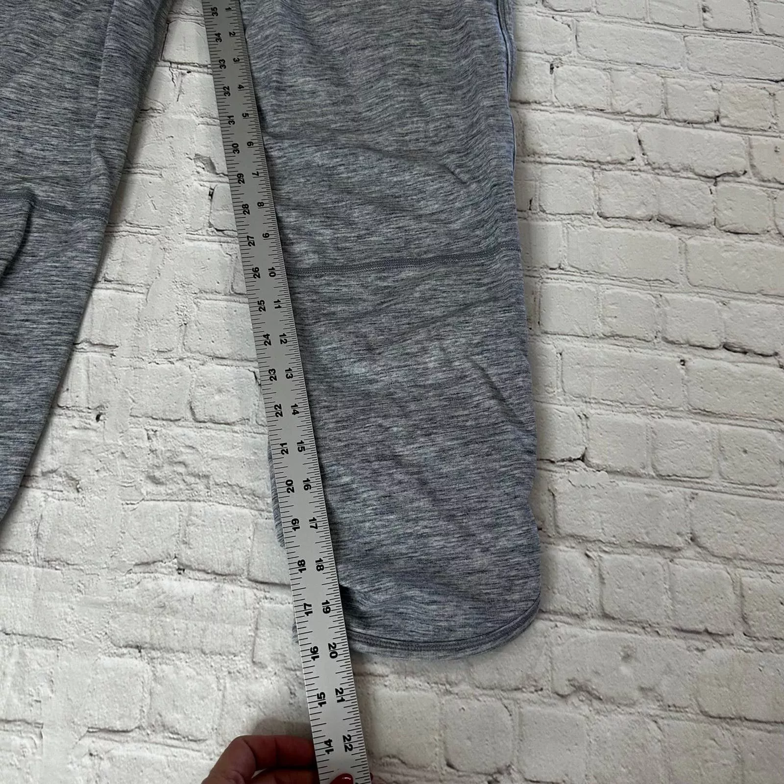 Lululemon Leggings Lululemon Capri Gray