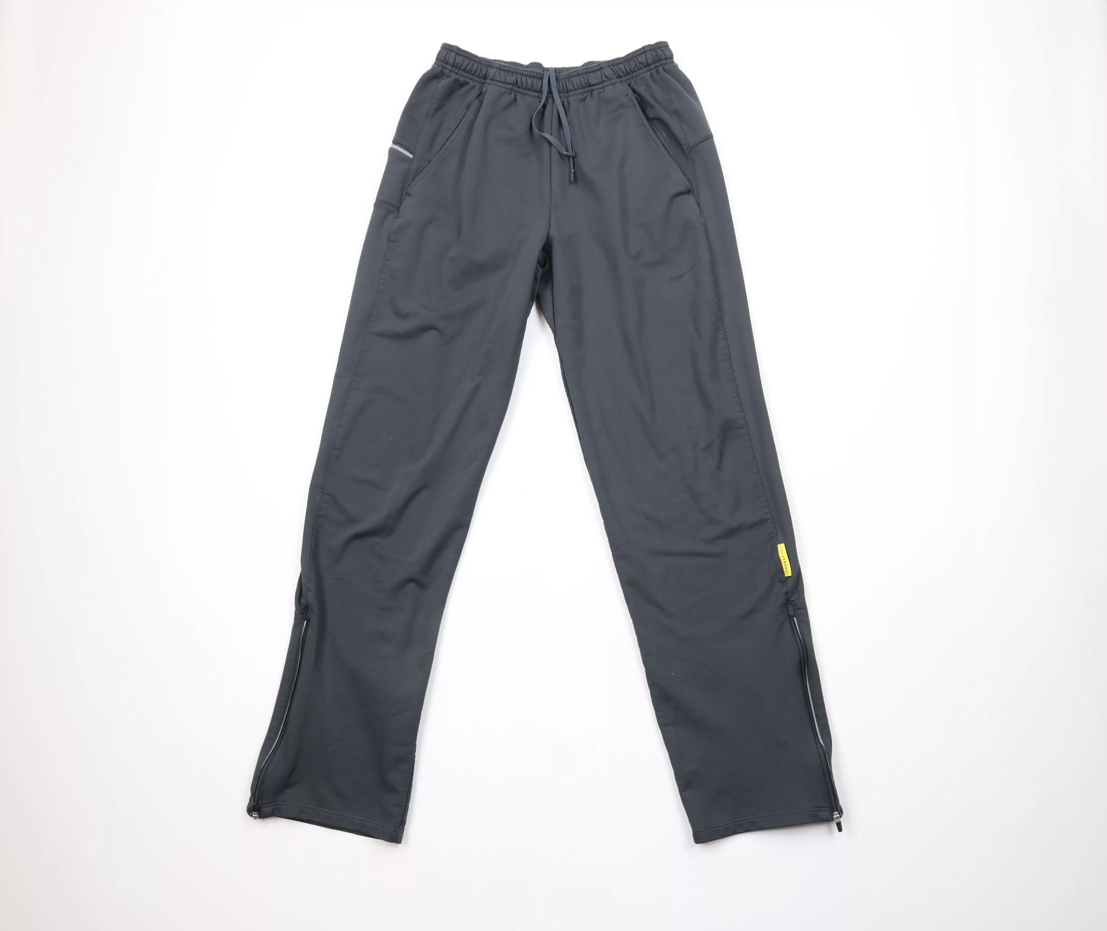 Nike Pants Nike × Vintage Vintage Nike Livestrong Mini Swoosh Reflective Sweatpants Gray