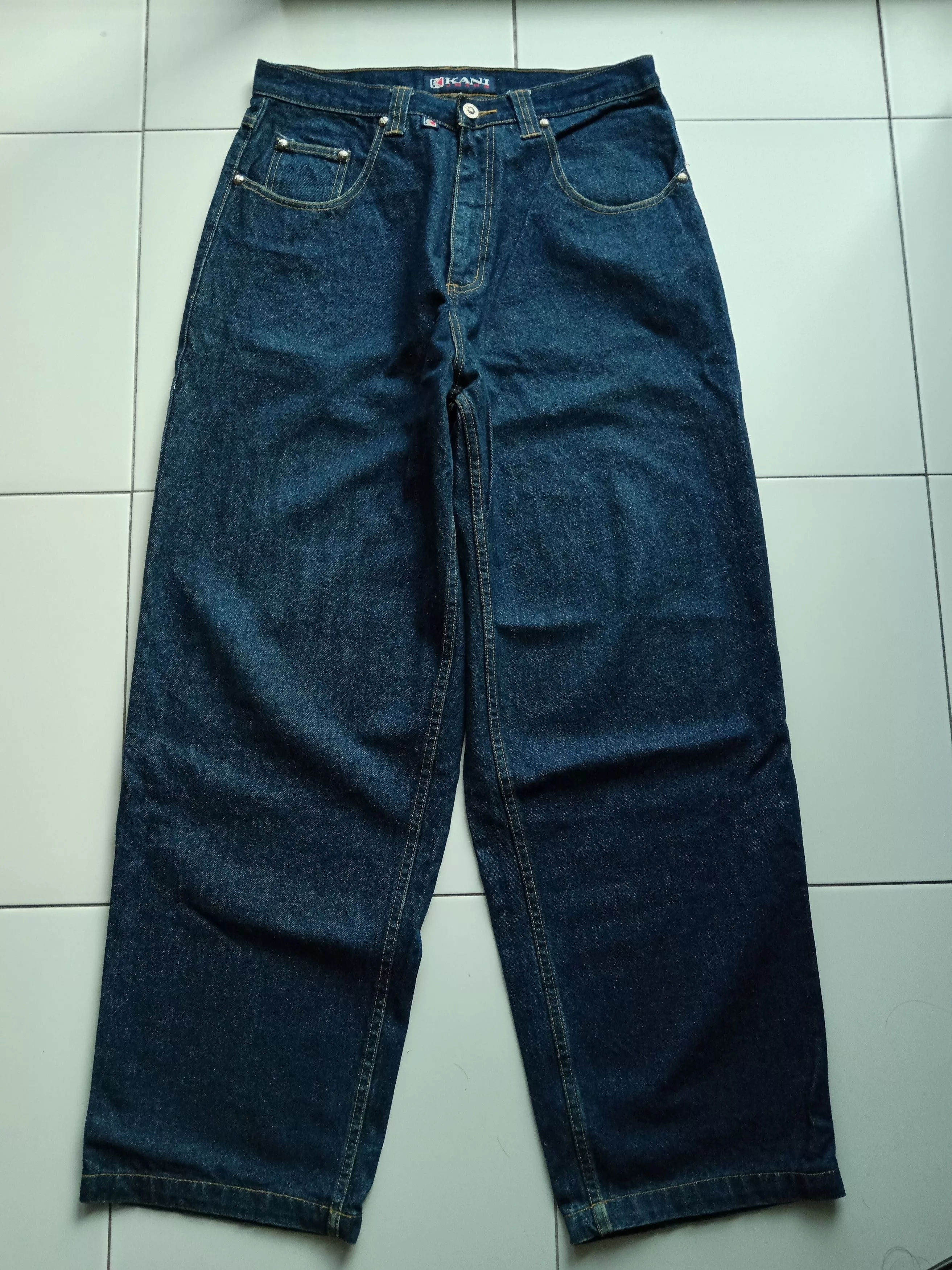 Karl Kani Denim Karl Kani × Vintage Kani Baggy Jeans Blue