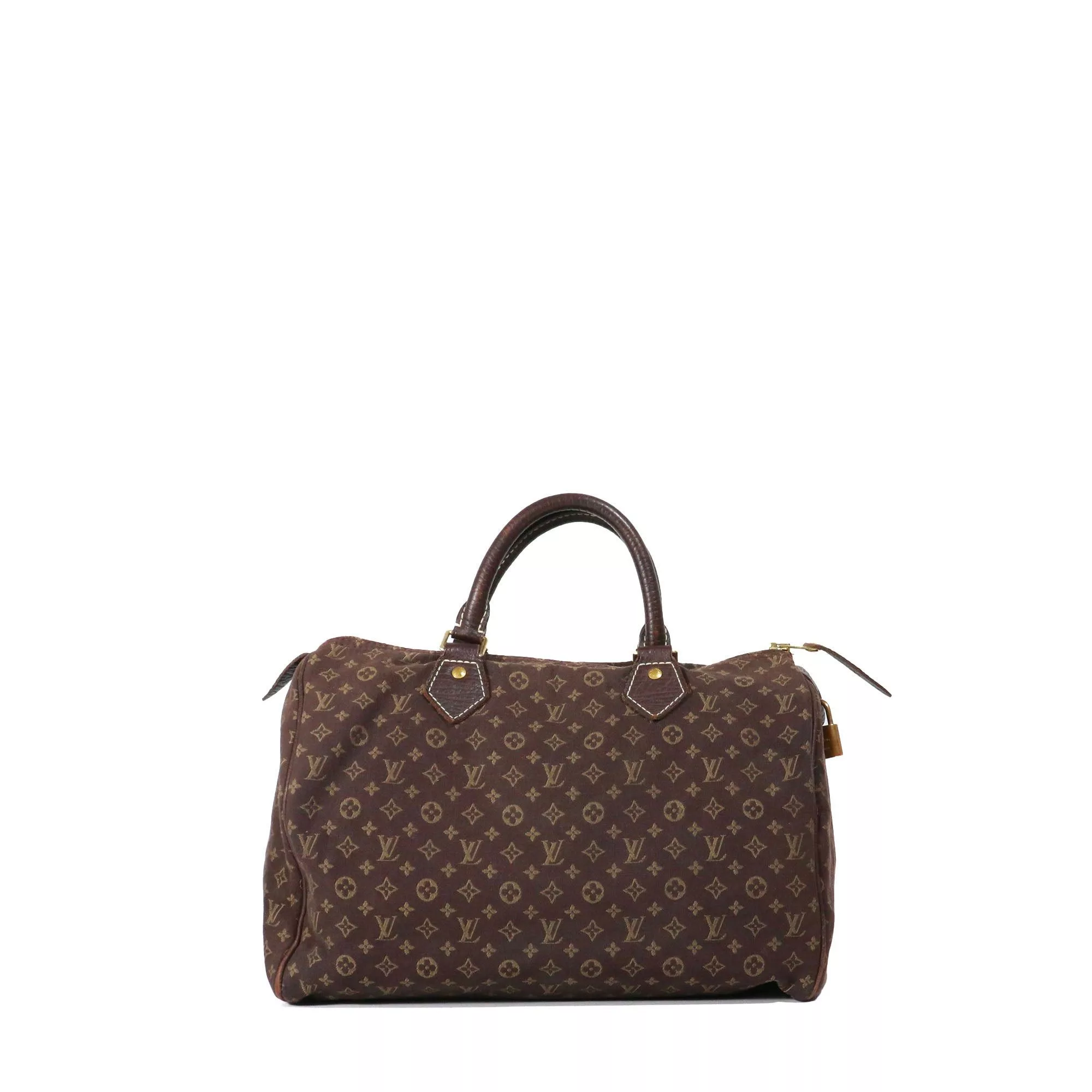 Louis Vuitton Handle Bags LOUIS VUITTON - Vintage Speedy 30 canvas handbag Brown