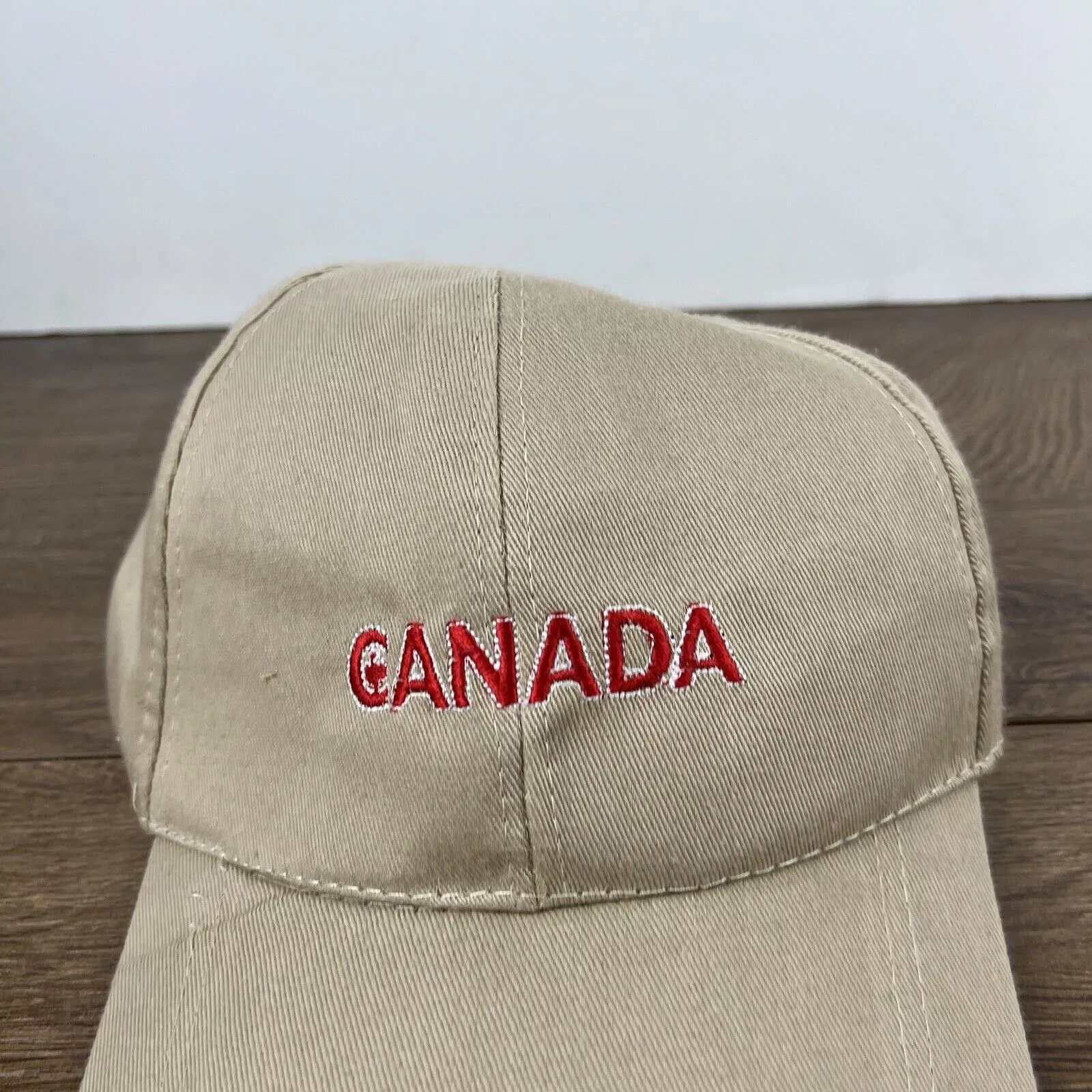 Other Hats Other Canada Hat Canada Brown Adjustable Hat Adult Size Hat Brown