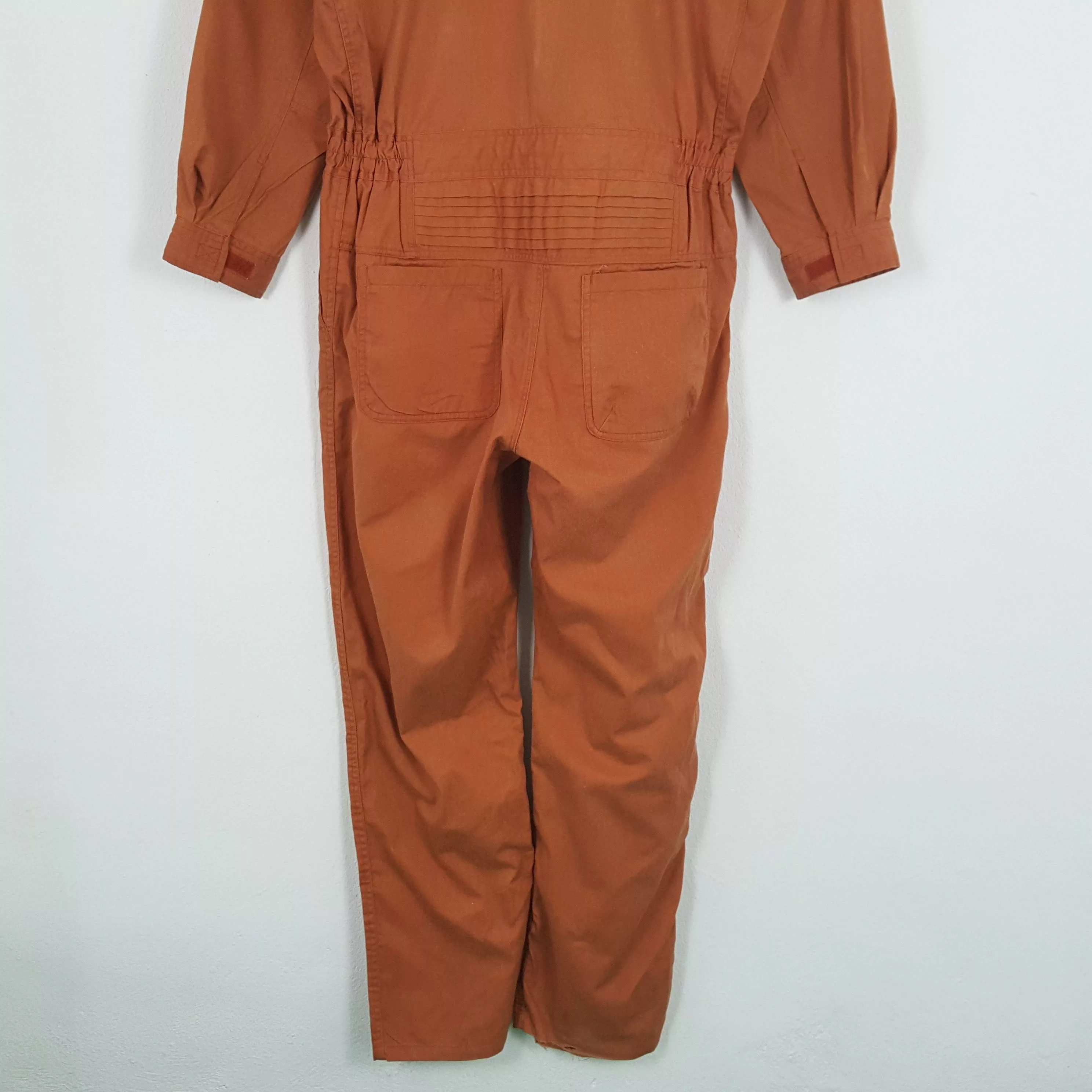 Nirvana Light Jackets Nirvana × Vintage NIRVANA MICHELIN Workwear Style Coverall Jacket Orange