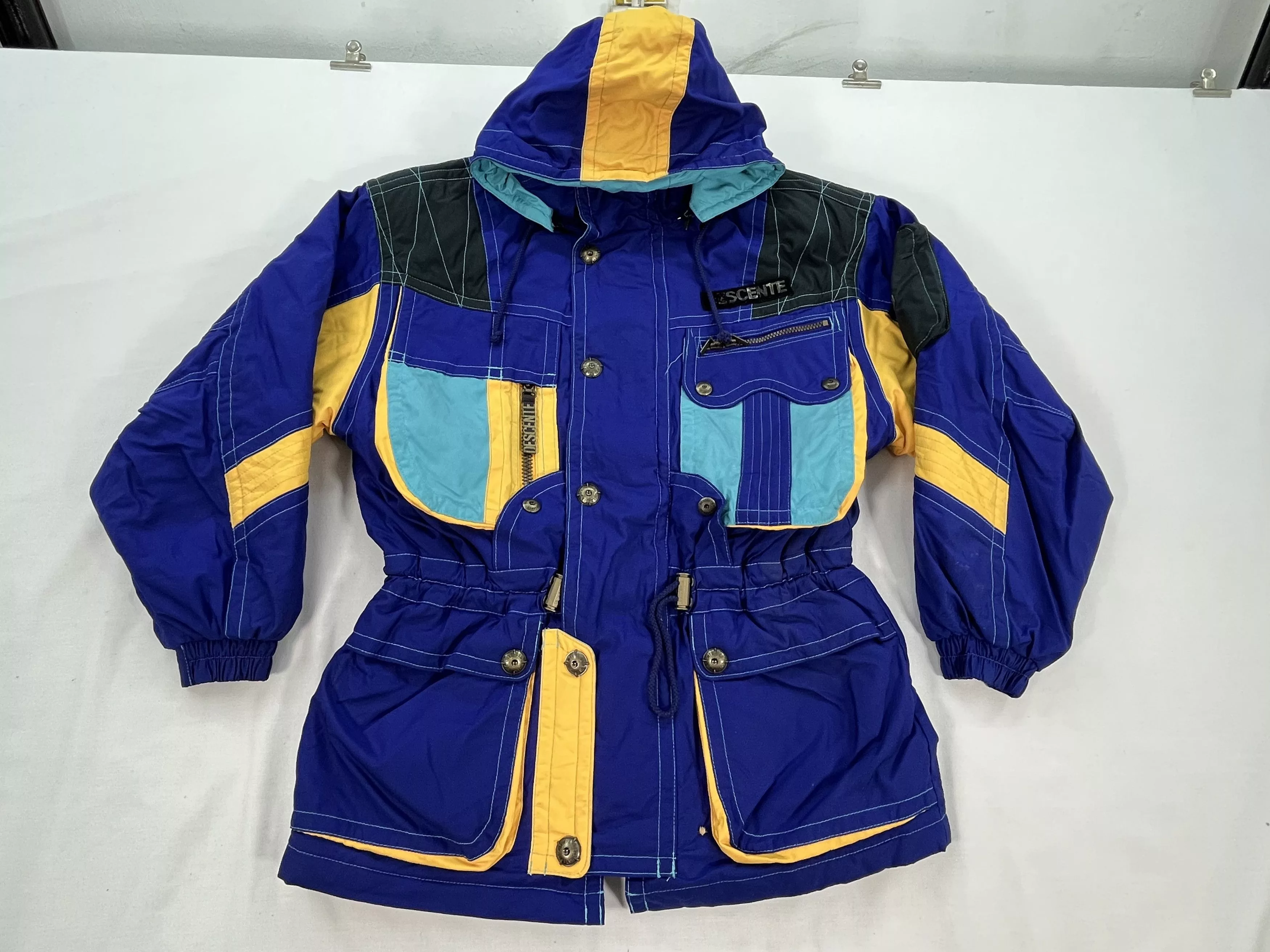Descente Light Jackets Descente × Japanese Brand × Vintage Vintage Descente Multicolor Ski wear Jacket