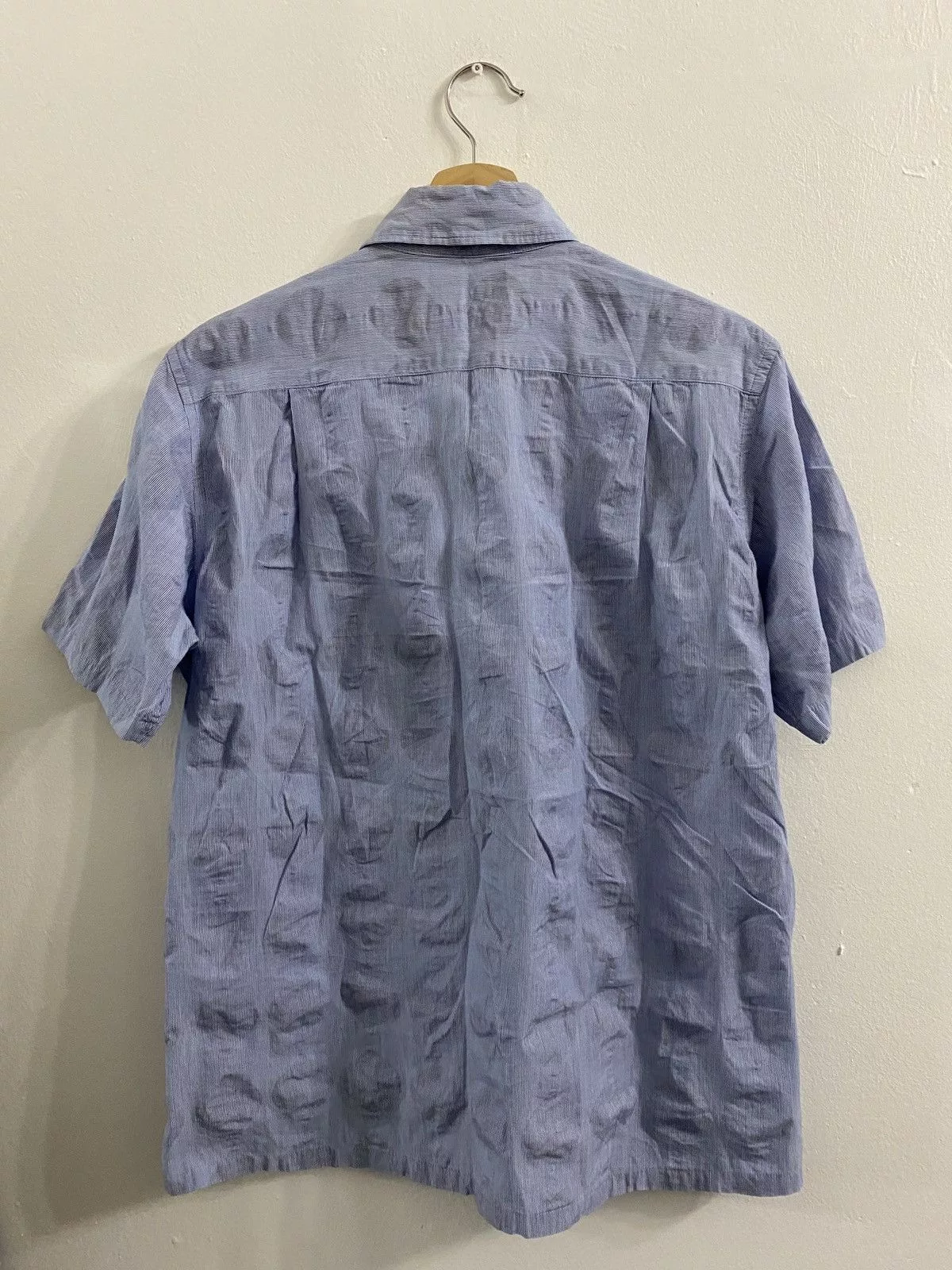 Issey Miyake Shirts Button Ups Issey Miyake × Vintage × Yohji Yamamoto 🔥FINAL DROP🔥 INED HOMME by YOHJI YAMAMOTO Shirt Blue
