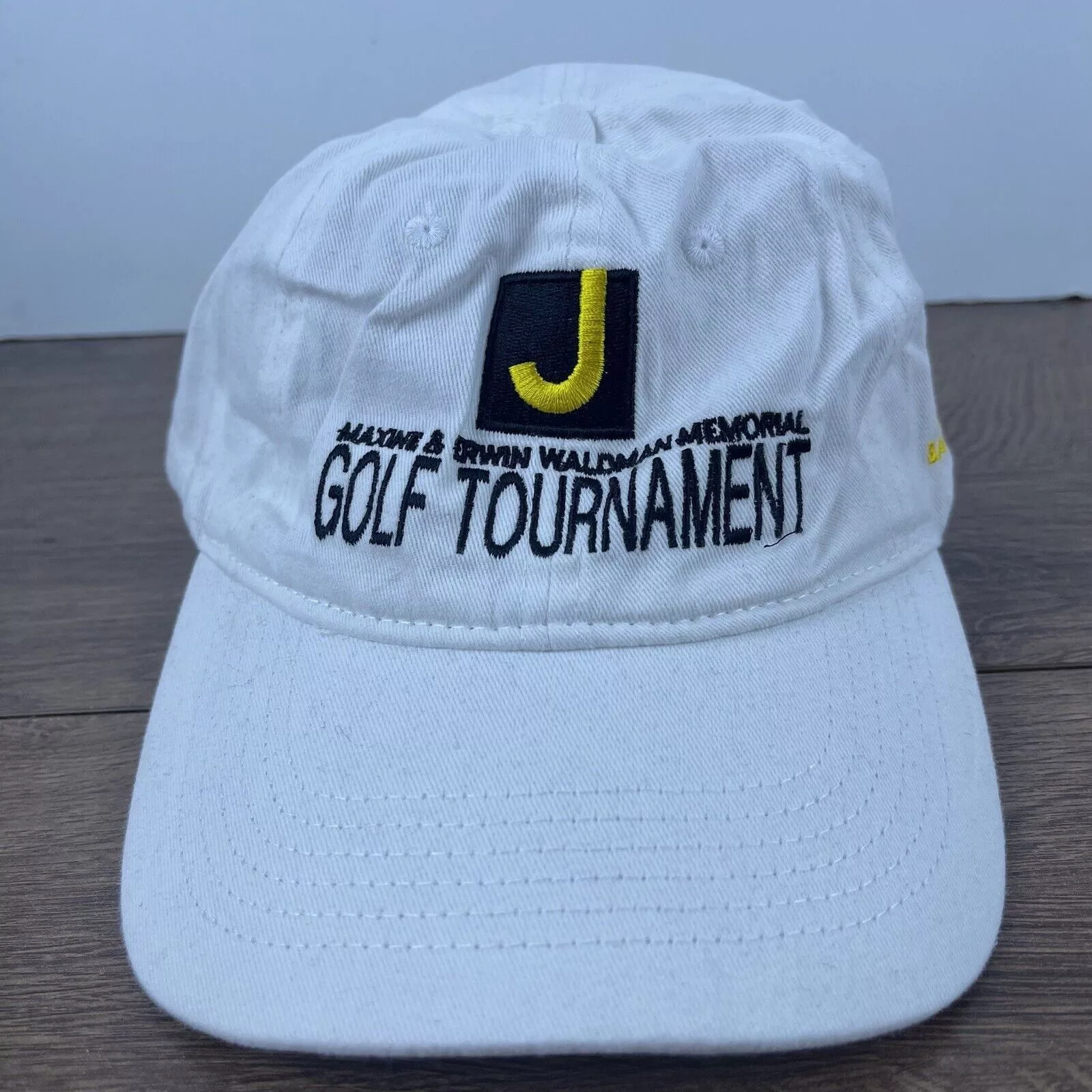 Other Hats Other Maxine Erwin Waldman Golf Tournament Hat White Hat Adjustabl