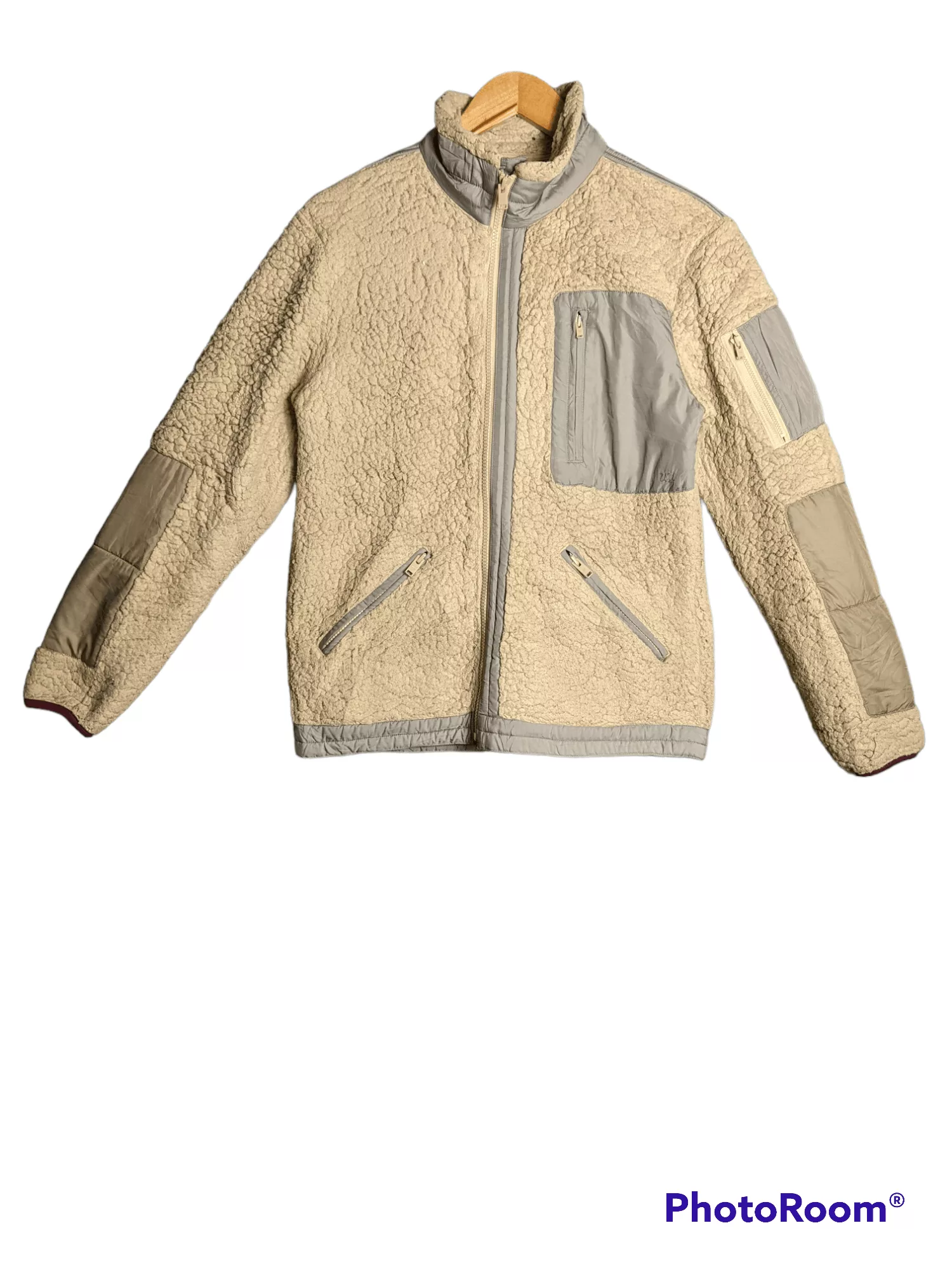 Jun Takahashi Light Jackets Jun Takahashi × Undercover × Uniqlo JUN TAKAHASHI X UNIQLO SHERPA FLEECH JACKET Brown